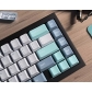 4 Items 104+64 / 66 Keys GMK PBT Doubleshot Keycaps Set for Cherry MX Mechanical Gaming Keyboard Light Hammerhead / Mars Green / Shoko / Wavez 